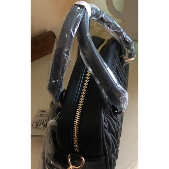NWT VALENTINO Orlandi Black East West Handbag with Crossbody Strap - Picture 6 of 12